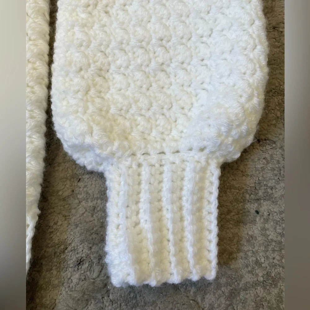 Crochet Turtleneck Dress Size XS - Picture 2 of 3